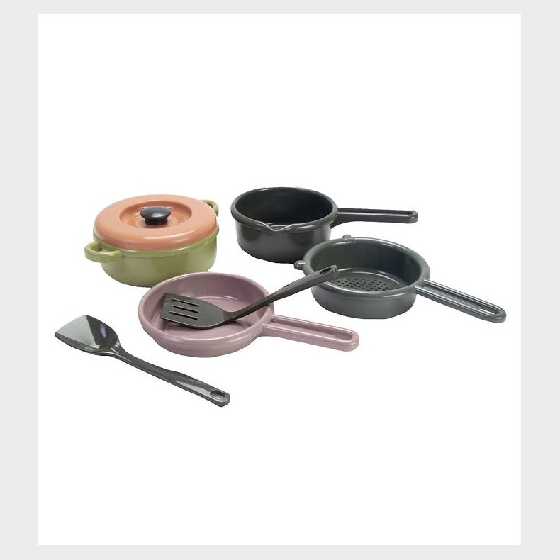 Dantoy Green Bean K�kkens�t - 7 Dele - Assorterede Jordfarver