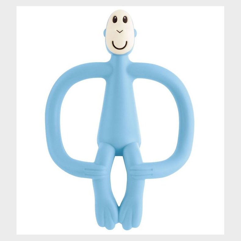Matchstick Monkey Bidering - Monkey Teething - Light Blue