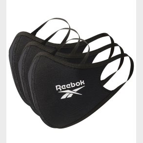 Reebok Mundbind - Small - 3-pak - Sort