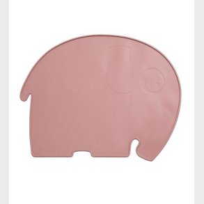Sebra Dkkeserviet - Silikone - Rustic Plum Elefant
