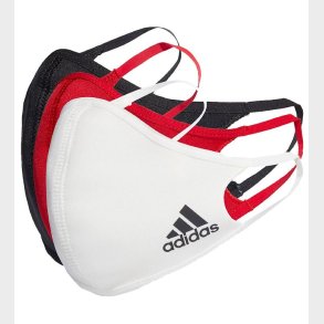 adidas Performance Mundbind - 3-pak - Sort/Hvid/Rd