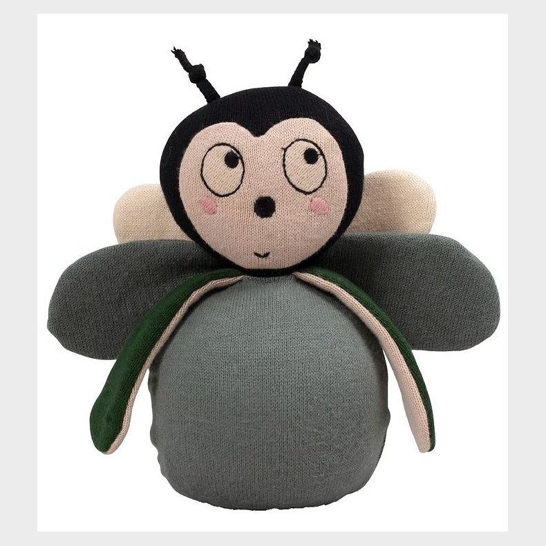 Filibabba Tumling - Balder The Bug - 18x20 cm - Pine Green