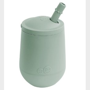 EzPz Mini Cup m. Sugerr - Silikone - Stvet Grn