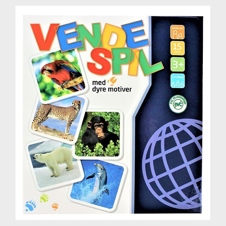 GA Leg Spil - Vendespil m. Vilde Dyr