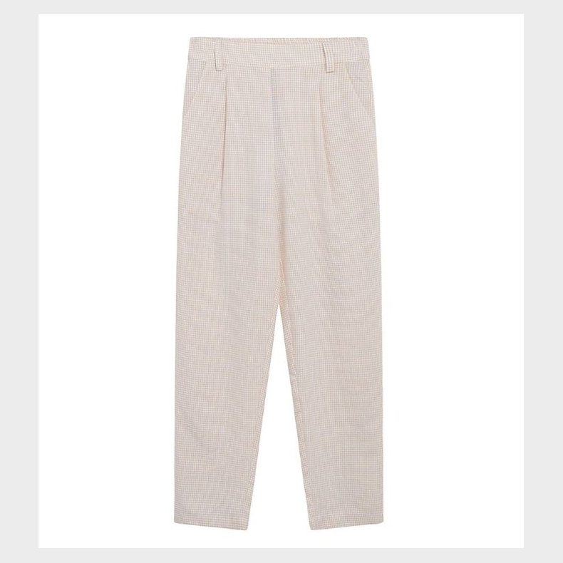 Grunt Bukser - Liv Check Pant - Nature
