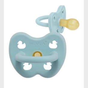 Hevea Sut - 0-3 mdr - Naturgummi - Baby Blue m. nder