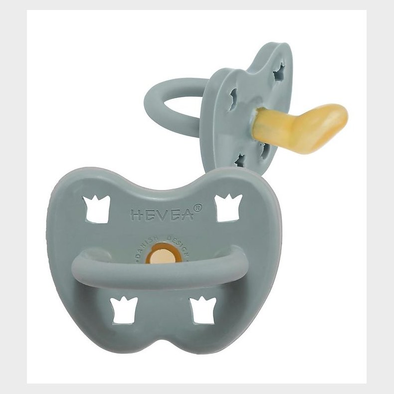 Hevea Sut - 3-36 mdr - Naturgummi - Gorgeous Grey m. Kroner