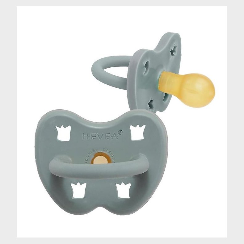 Hevea Sut - 3-36 mdr - Naturgummi - Gorgeous Grey m. Kroner