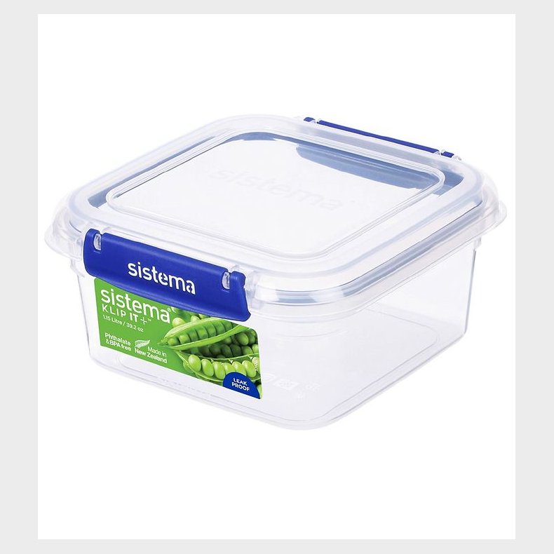 Sistema Madkasse - Square Klip it Plus - 1,15L - Bl