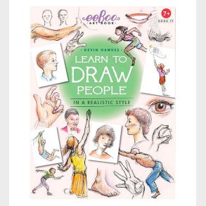 Eeboo Bog - Lr At Tegne Relistiske Mennesker - Engelsk