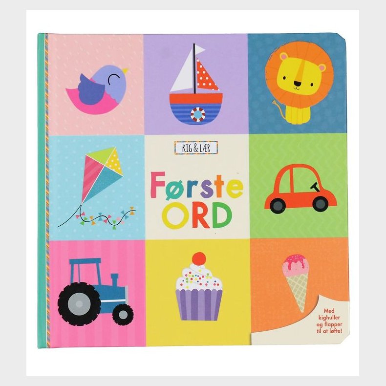 Forlaget Bolden Bog - Kig & Lr: Frste Ord - Dansk