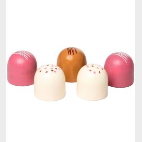 MaMaMeMo Legemad - Fldeboller, Ruby - Tr