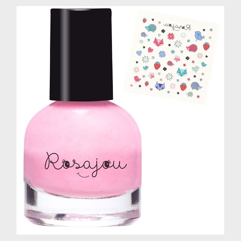 Rosajou Neglelak m. Neglestickers - Flamingo