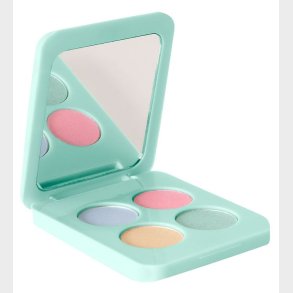 Rosajou jenskygge - Bl/Grn/Guld/Rosa