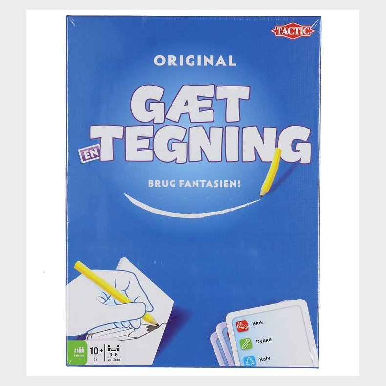 TACTIC Br�tspil - G�t En Tegning - Original