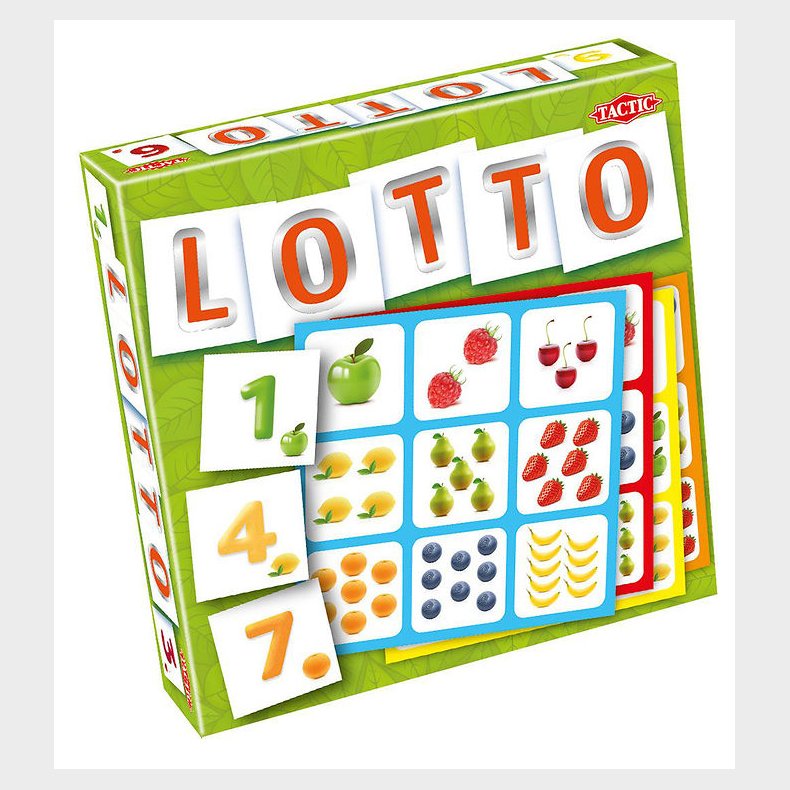 TACTIC Billedlotteri - Tal og Frugter