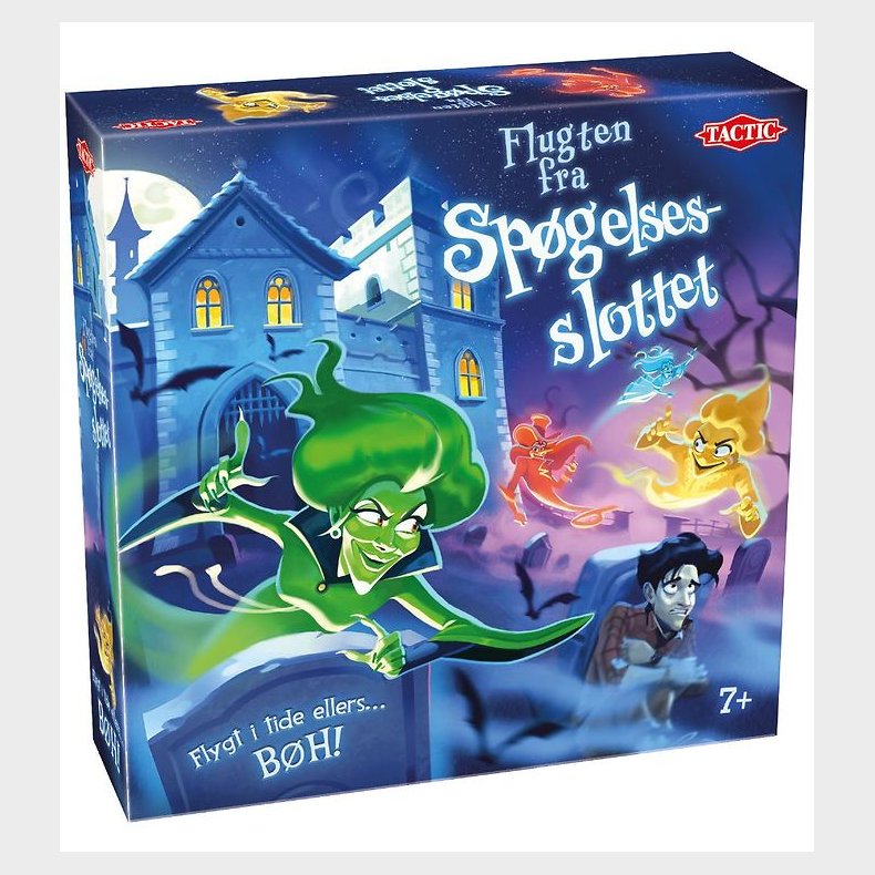 TACTIC Br�tspil - Flugten Fra Sp�gelsesslottet