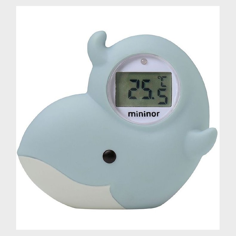 Mininor Badetermometer - Hval - Bl�
