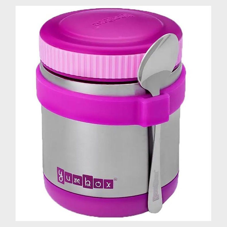 Yumbox Termoskl m. Ske/Bnd - 420 ml - Bijoux Purple