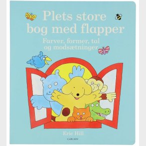Forlaget Carlsen Bog - Plets bog med flapper, farver mv. - Dansk