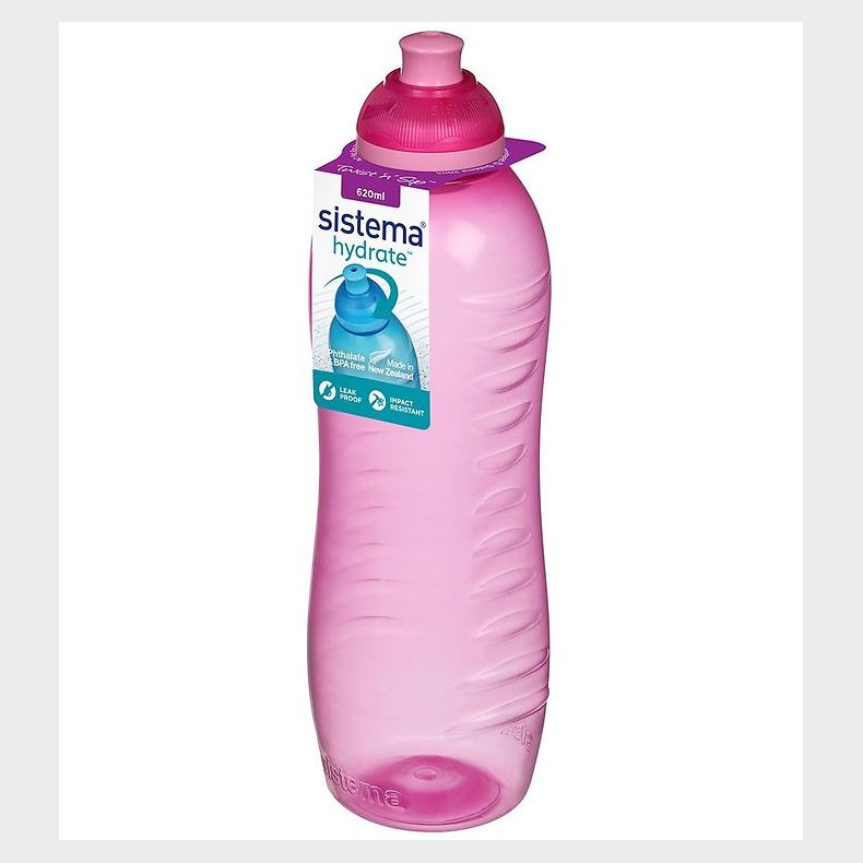 Sistema Drikkedunk - Squeeze - 620 ml - Pink m. Lyserd