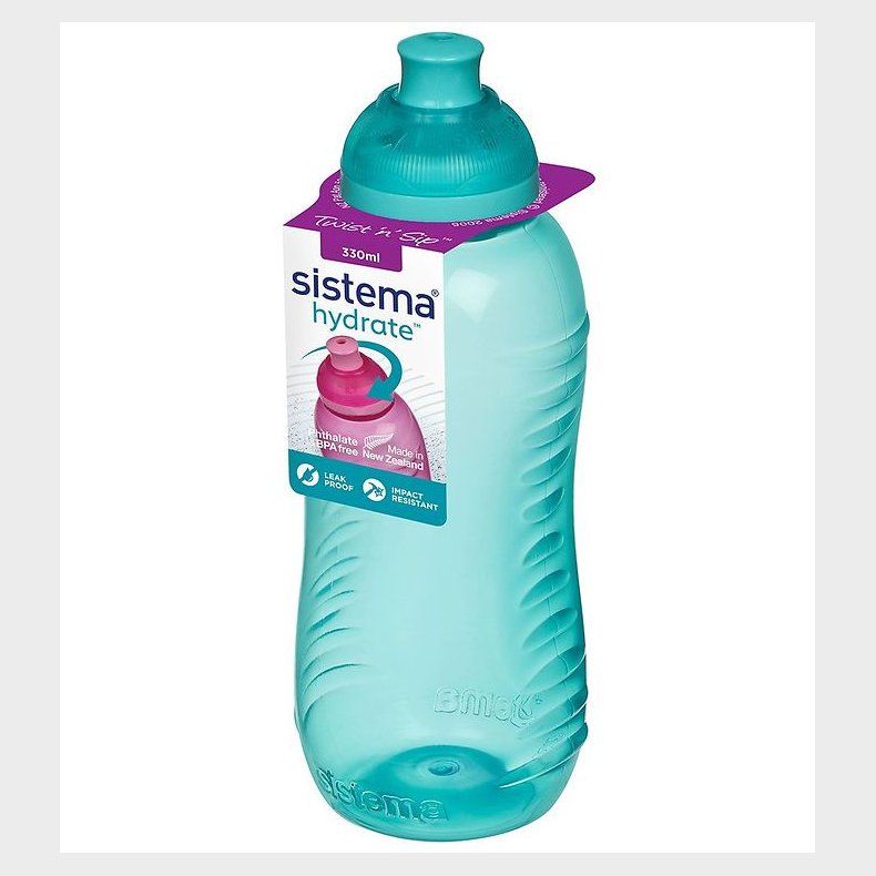 Sistema Drikkedunk - Twist 'n' Sip - 330 ml - Turkis