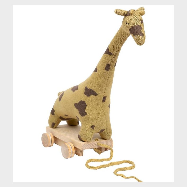 Smallstuff Trkdyr - Giraf - Mustard/Mole
