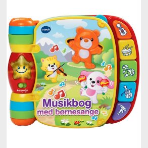 Vtech Bog m. Lyd - Dansk - Musikbog Med B�rnesange