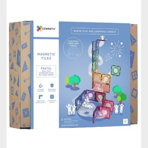Connetix Magnets�t - Udvidelsespakke - 80 Dele - Ball Run