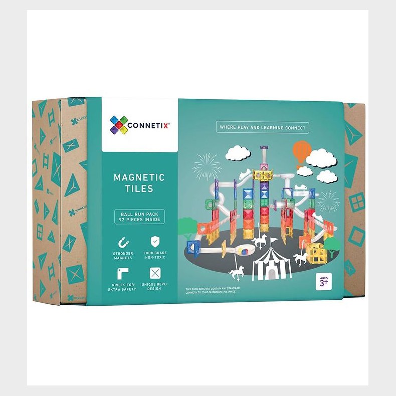 Connetix Magnets�t - 92 Dele - Ball Run