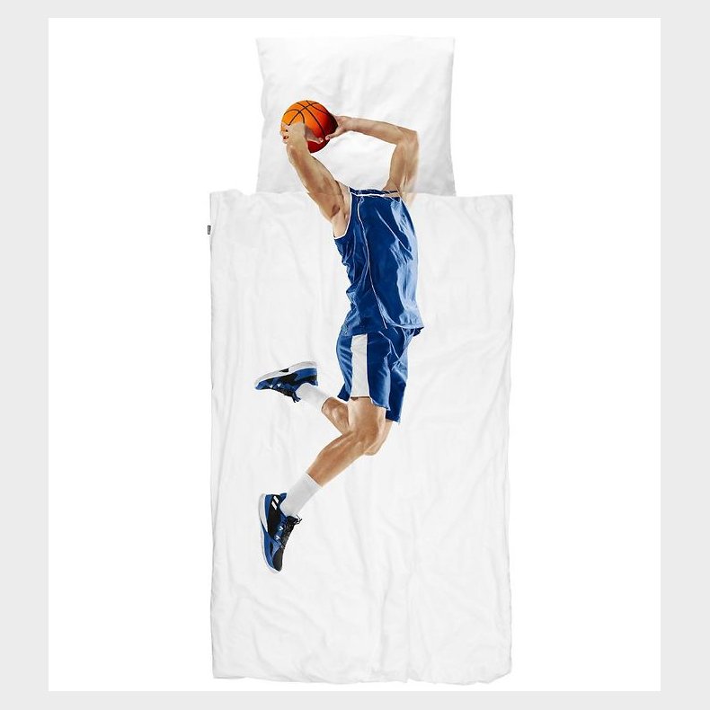 Snurk Sengetj - Voksen - Basketball Star Blue