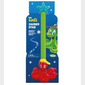 Tinti Tryllestav m. Badefarver - Gr�n/R�d m. Gr�n/Gul/Bl�