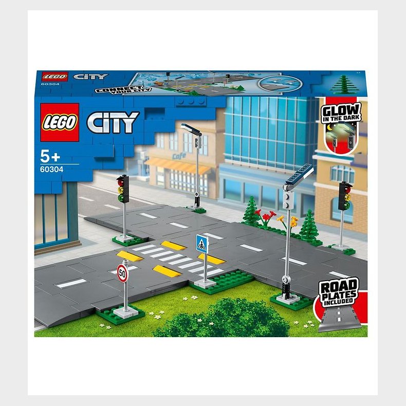 LEGO® City - Vejplader 60304 - 112 Dele