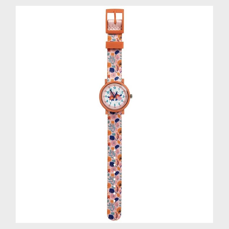 Djeco Armb�ndsur - Rosa m. Blomster