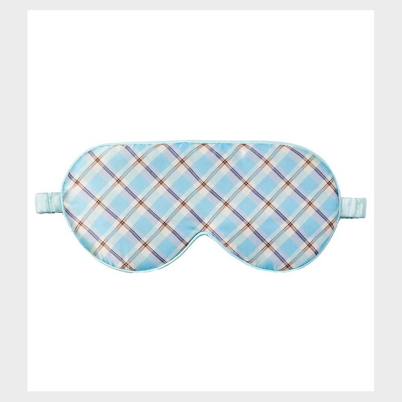 Fan Palm Sovemaske - Silke - Powder Blue