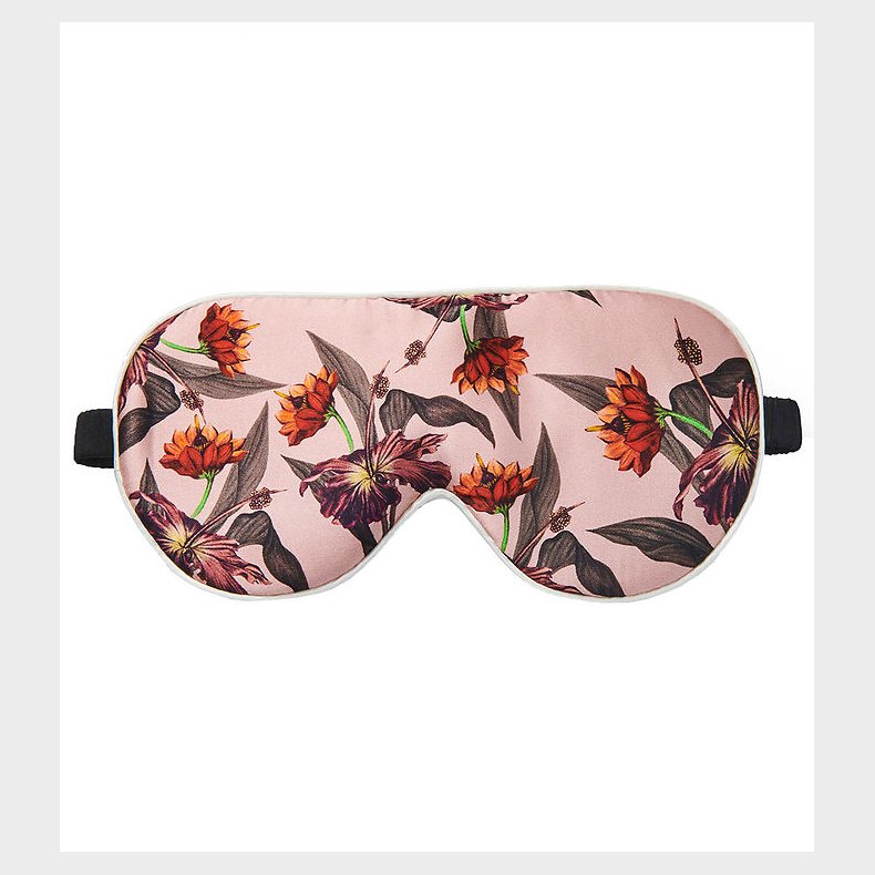 Fan Palm Sovemaske - Silke - Rose Hibiscus