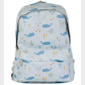 A Little Lovely Company B�rnehavetaske - Ocean - Bl�