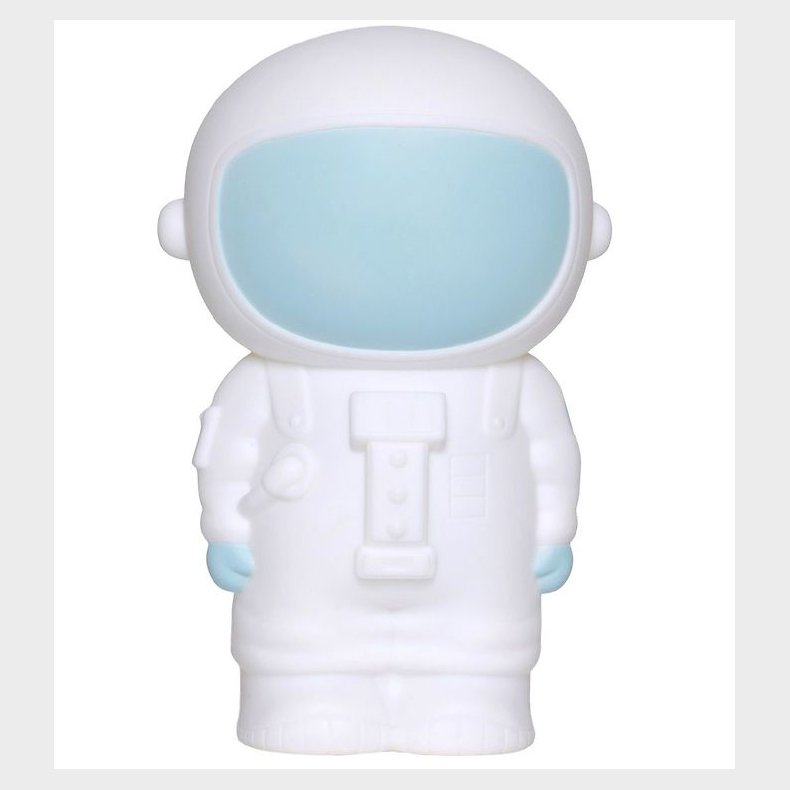 A Little Lovely Company Sparegris - Astronaut - Hvid/Bl