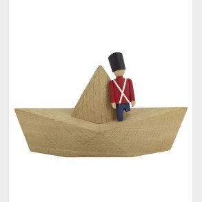 H.C. Andersen Trfigur - 20x12 cm - Den Standhaftige Tinsoldat