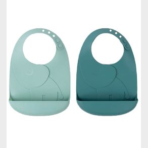 Done By Deer Hagesmk m. Lomme - 2-pak - Silikone - Elphee Blue