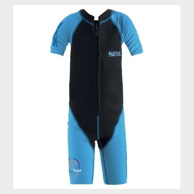 Seac Badeheldragt - Dolphin Shorty Boy 1,5 mm - Neopren - Sort/B