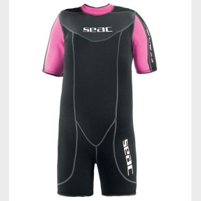 Seac V�ddragt - Sense Shorty Lady 2,5 mm - Sort/Pink