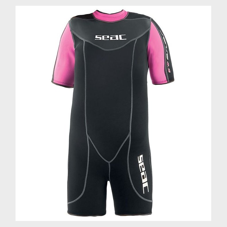 Seac V�ddragt - Sense Shorty Lady 2,5 mm - Sort/Pink