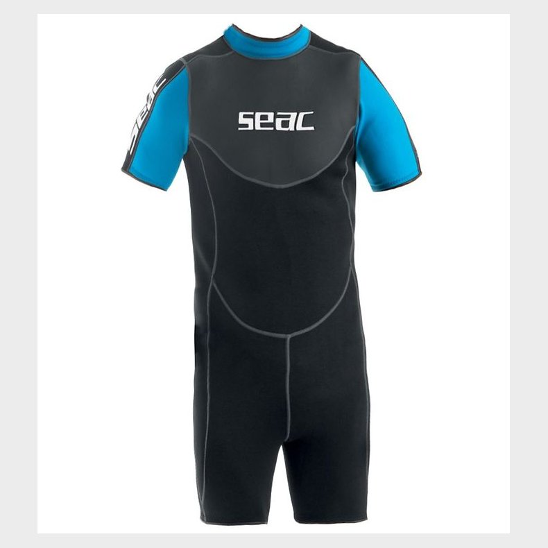 Seac V�ddragt - Sense Shorty Man 2,5 mm - Sort/Bl�