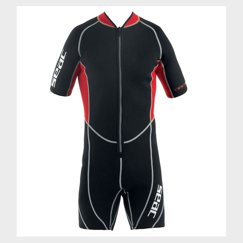 Seac V�ddragt - Ciao Shorty Man 2,5 mm - Sort/R�d