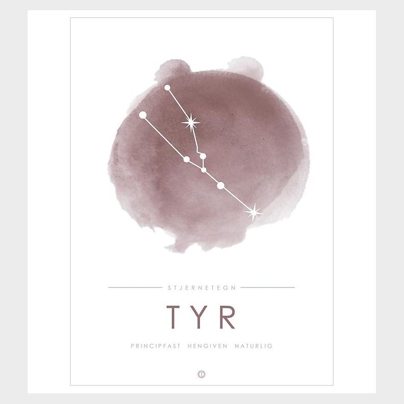 Citatplakat Plakat - A3 - Tyr - Lyserd