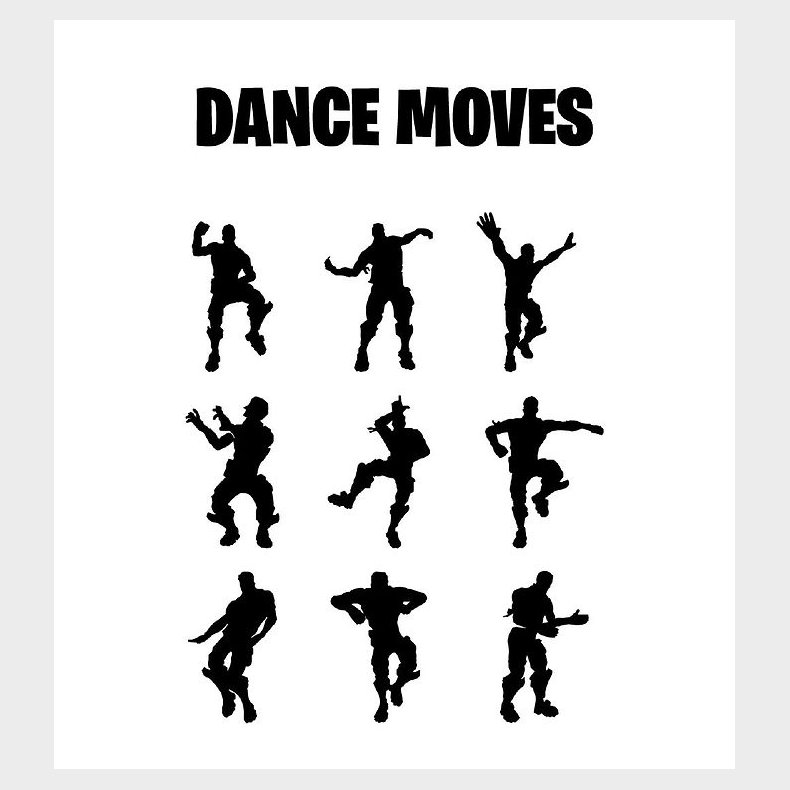 Citatplakat Plakat - A3 - Fortnite - Dance Moves