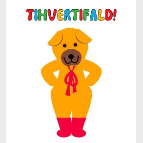 Citatplakat Plakat - A3 - Bamse - Tihvertifald