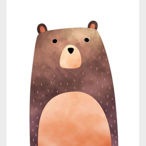 Citatplakat Plakat - A3 - Skovens Bjrn