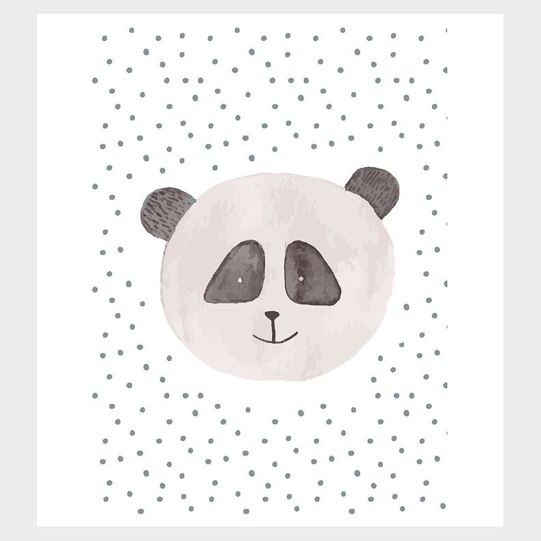 Citatplakat Plakat - A3 - Childish Panda